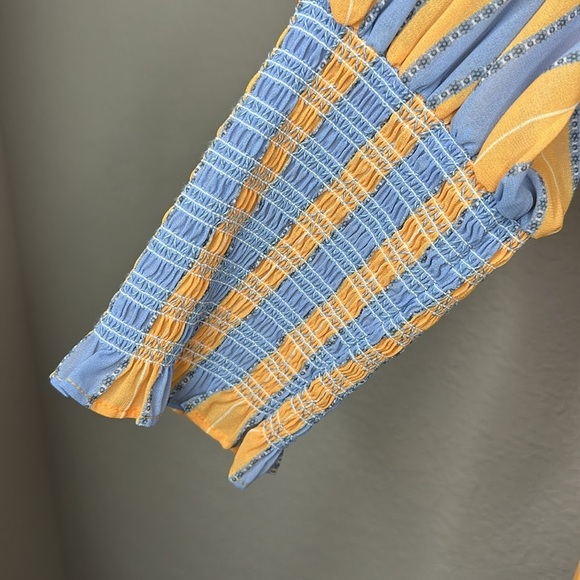 NWT Sachin & Babi x Dillard's Deanna Stripe Cuff Sleeve Mini Dress Size 10 - Picture 7 of 16